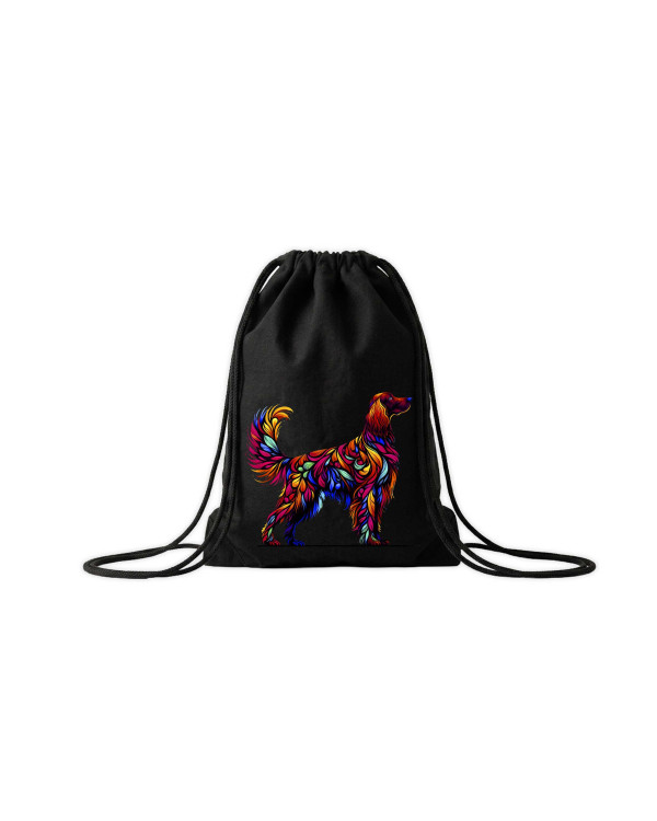 Colourful Setter – Drawstring Backpack | Setter Label