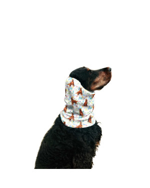 Blue Setter Zigzags – Dog Snood | Setter Label