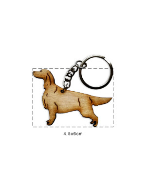 Irish Setter at a Show – Keyring | Setter Label