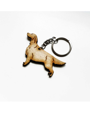 Irish Setter at a Show – Keyring | Setter Label
